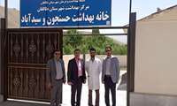 بازدید معاون اجرائی مرکز بهداشت استان البرز از خانه های بهداشت بازسازی شده حسنجون و ورکش