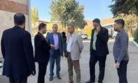 بازدید فرماندار طالقان از شبکه بهداشت و درمان و بررسی روند ارائه خدمات 
