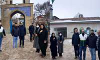 حضور بسیج جامعه پزشکی شهرستان طالقان در مراسم بزرگداشت سردا شهید 