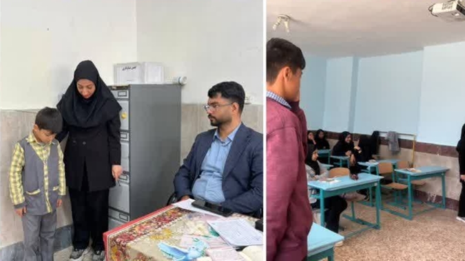 در راستای ارتقاء سلامت دانش آموزان و ترویج آموزش های بهداشتی